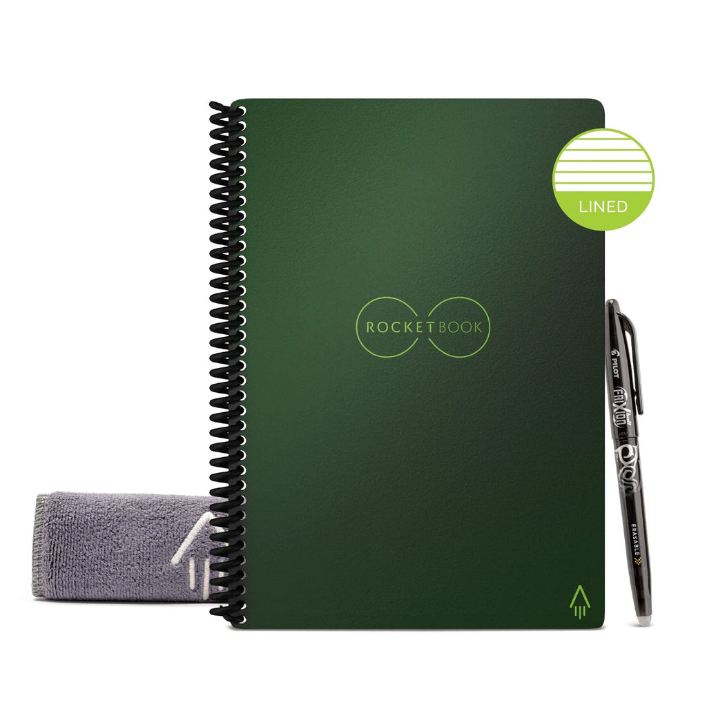RocketBook Electronics Rocketbook Core - Lined - Executive - - Terresterial Green
