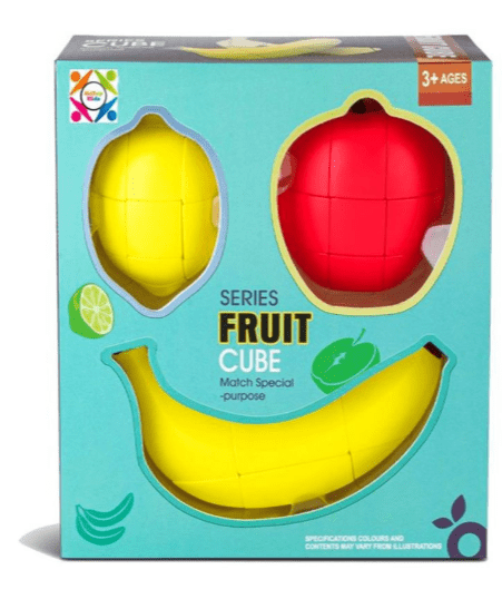 ROLL UP KIDS 3-Piece Fruit Cube