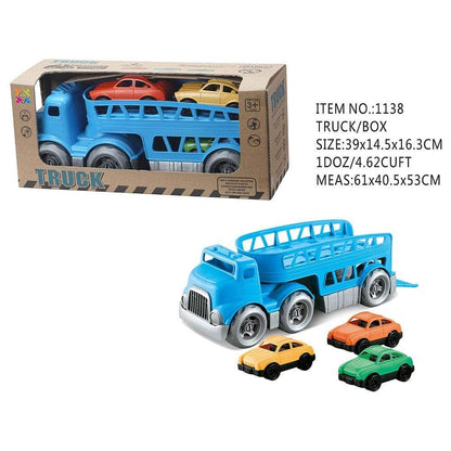 ROLL UP KIDS Toys Eco Friendly Car In CDU Bricks Vehicle