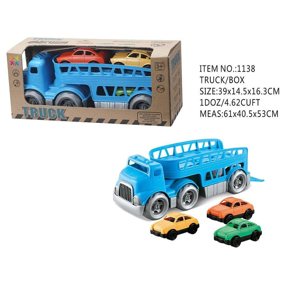 ROLL UP KIDS Toys Eco Friendly Car In CDU Bricks Vehicle