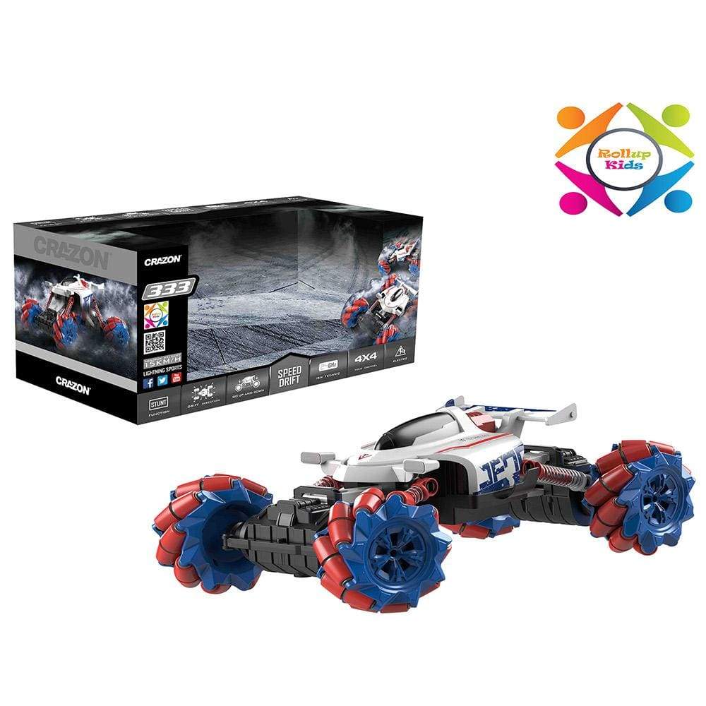 ROLL UP KIDS Toys Roll Up Kids Crazon Drifting Car Blue & Red
