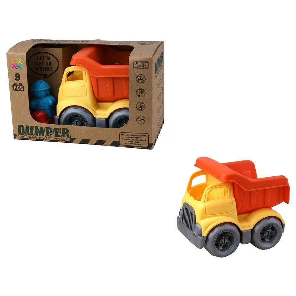 ROLL UP KIDS Toys Roll Up Kids Eco Friendly Dumper Bricks Vehicle