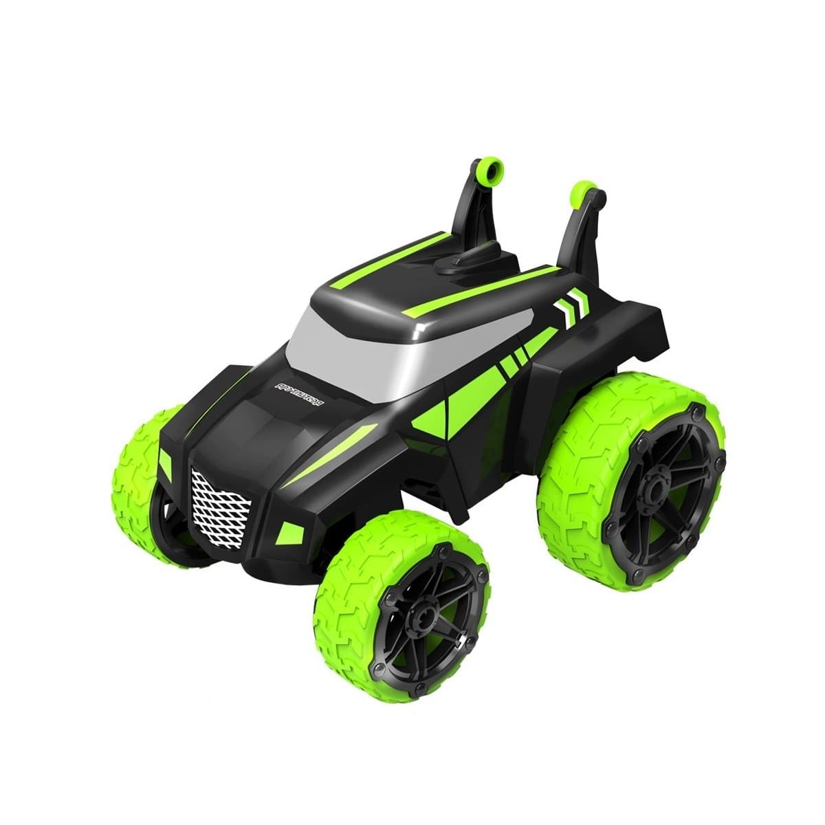 Roll up kids Toys Roll up kids Radio Control Stunt Car Green