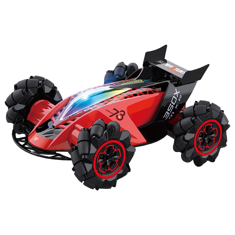 ROLL UP KIDS toys Roll Up Kids Spray Stunt RC Car Red