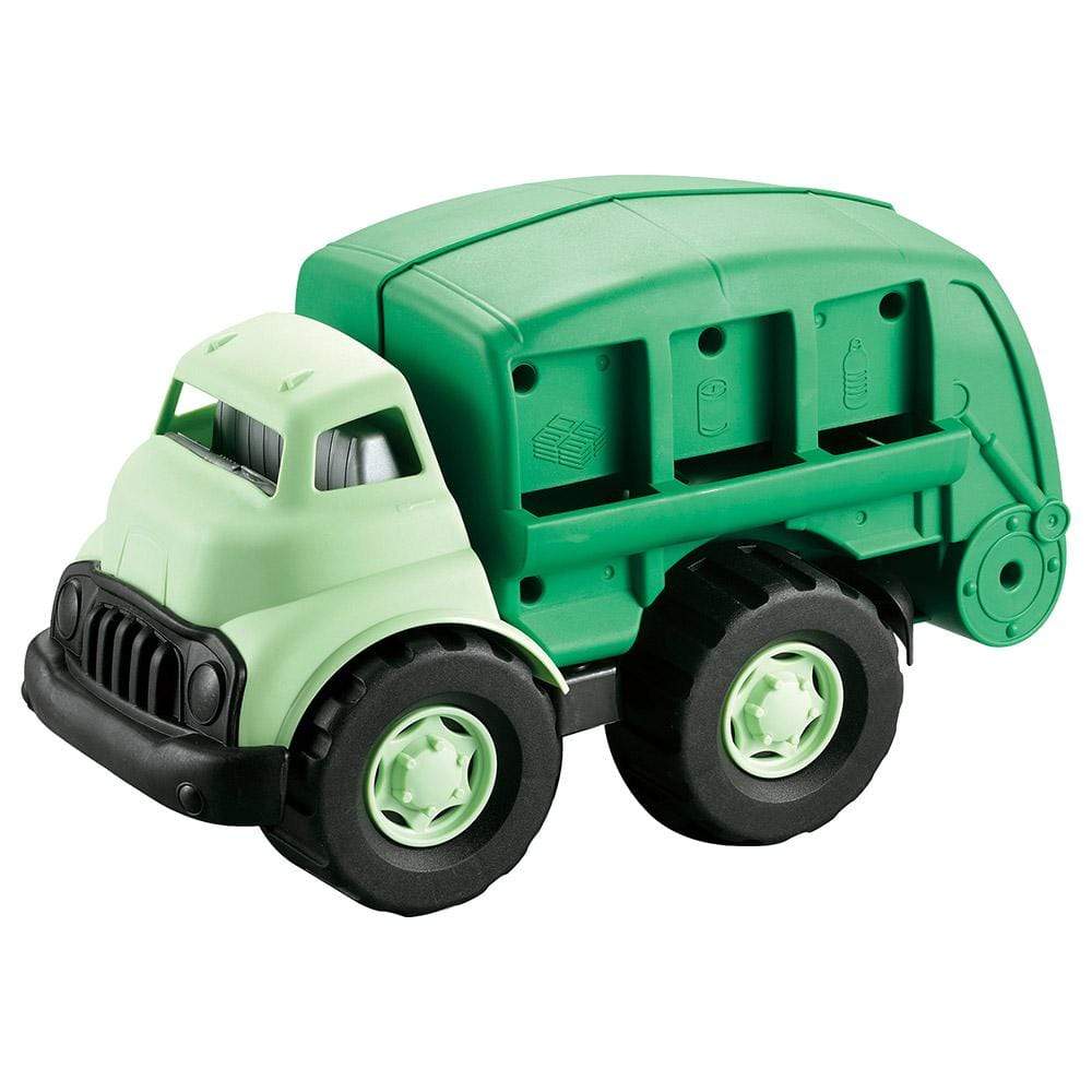 ROLL UP KIDS Toys Rollup Kids Eco Friendly Garbage Truck Green