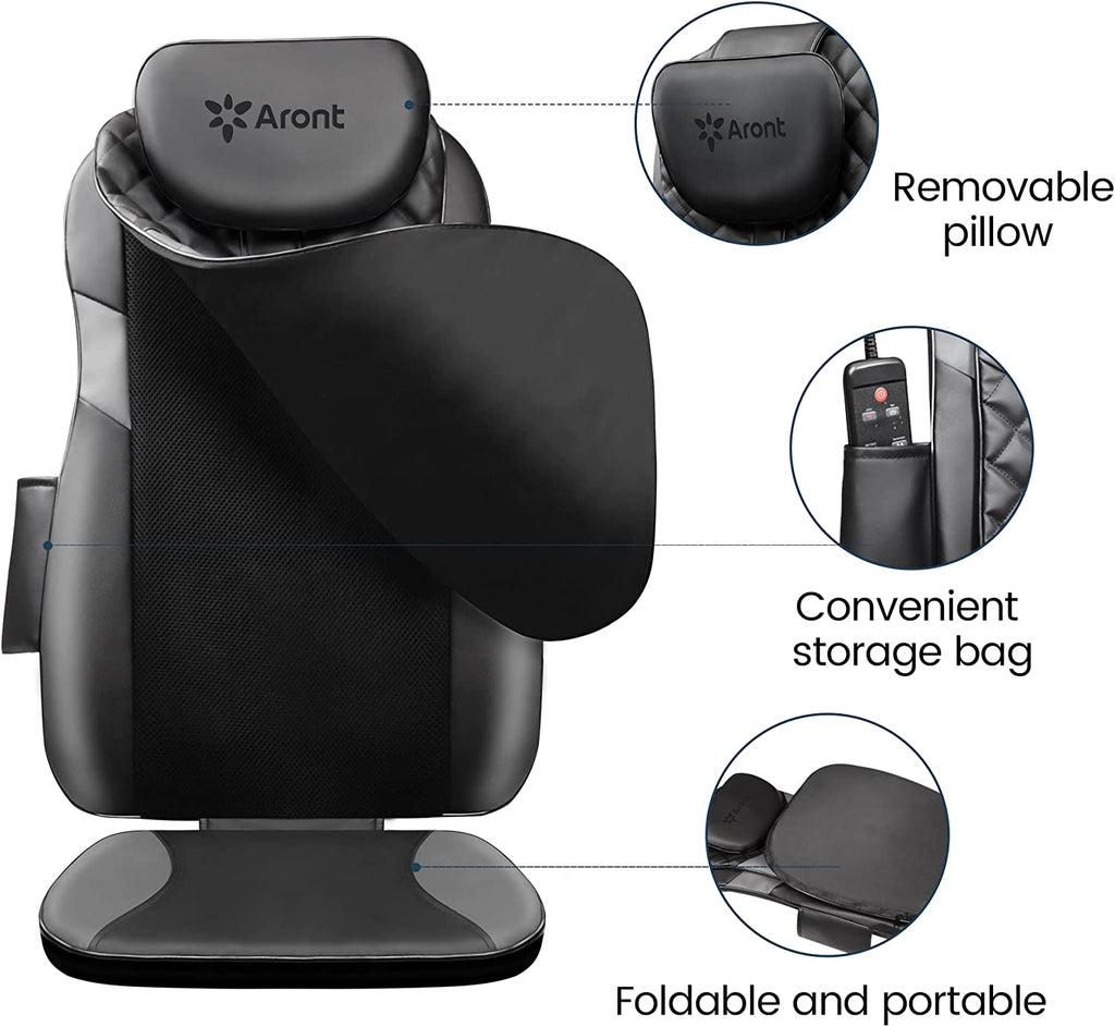 Rotai Appliances Rotai Massage Chair Pad Black