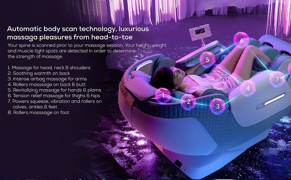 Rotai Appliances Rotai Smart Healthcare Massage Chair Green