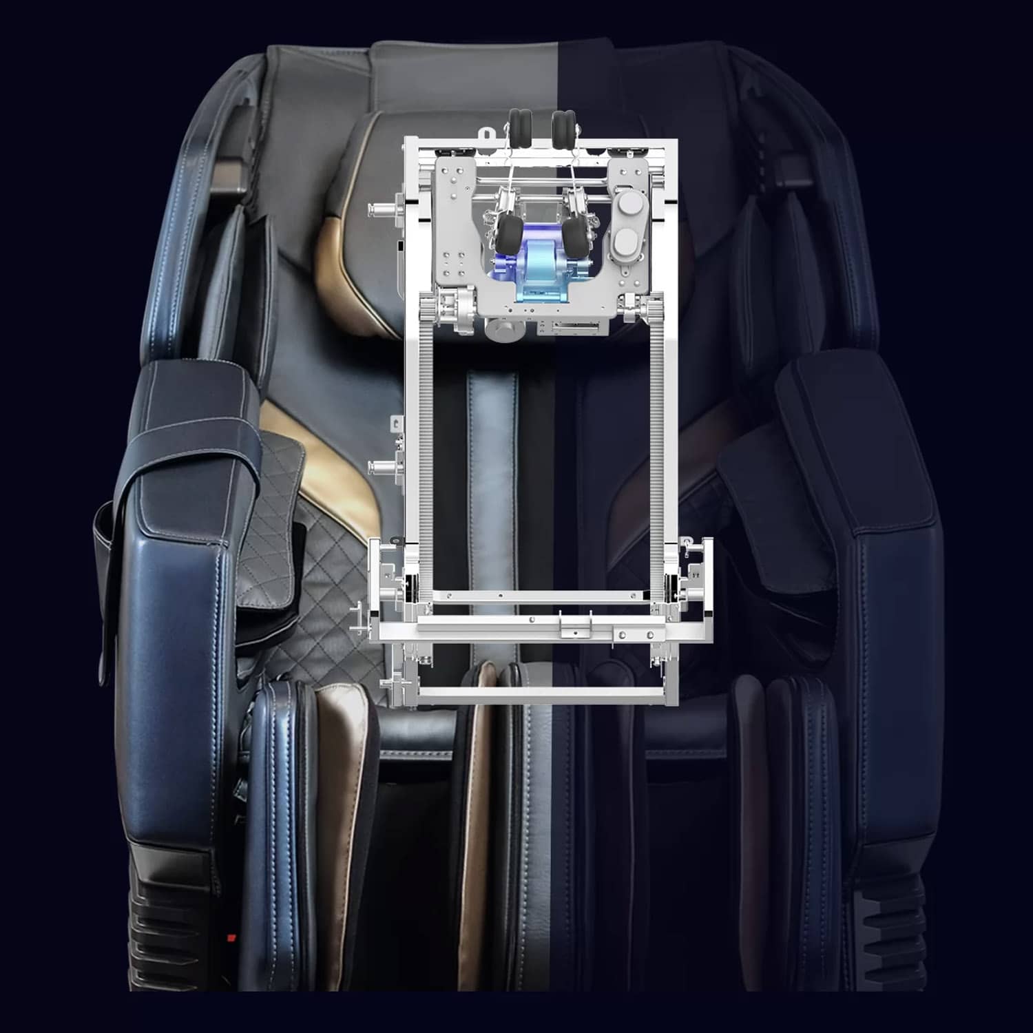 Rotai Appliances Rotai Smart Leisure Massage Chair Blue