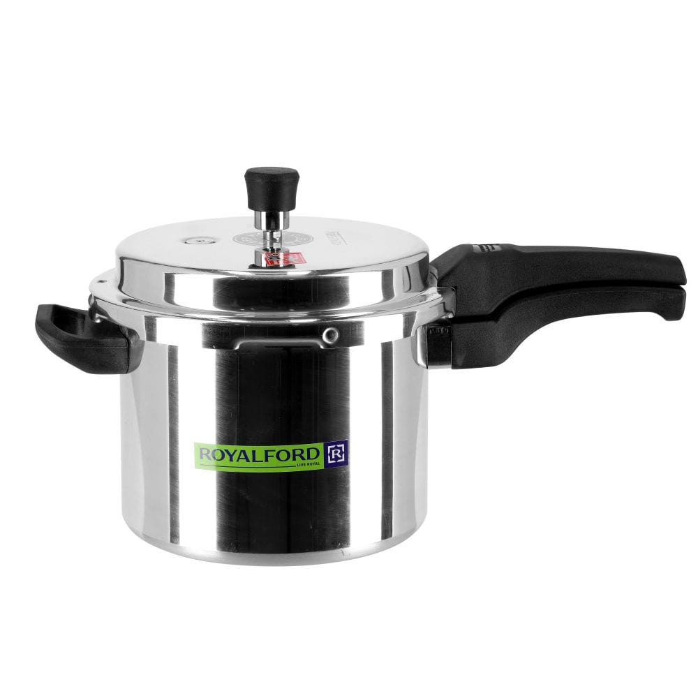 Royalford Home & Kitchen Royalford 3.0ltr Aluminum Pressure Cooker - (RF9750)