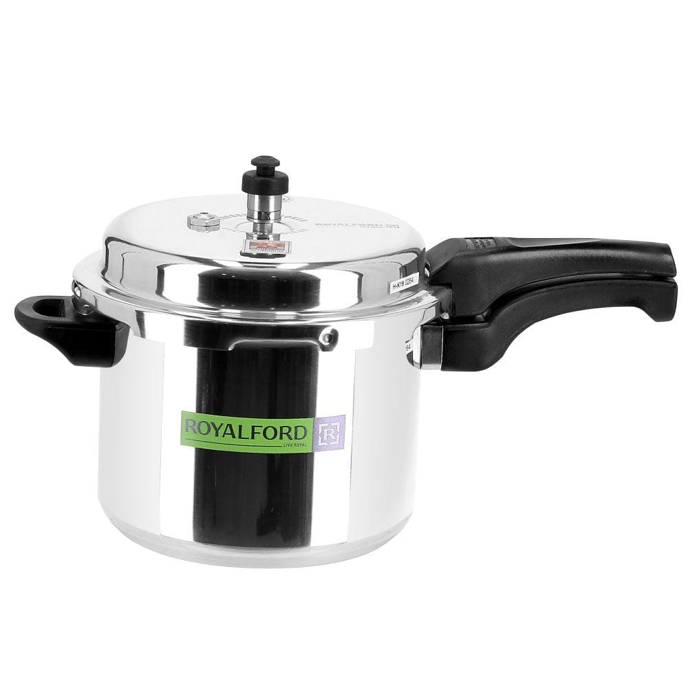 Royalford Home & Kitchen Royalford 5.0L Alu. Pressure Cooker (4in1 Combo) - (RF9705)