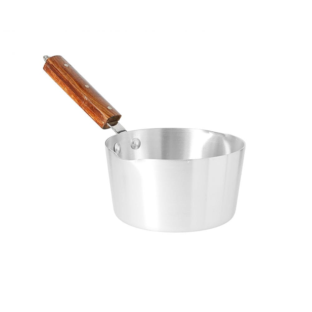 Royalford Home & Kitchen Royalford 7" Alum. Milk Pan With Wooden Handle - (RF8992)