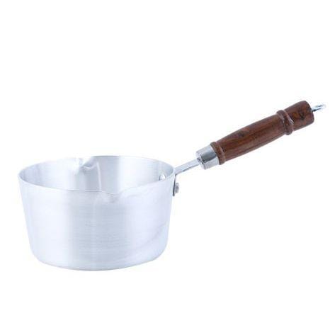 Royalford Home & Kitchen Royalford Alum. Milk Pan With Wooden Handle - (RF8991)