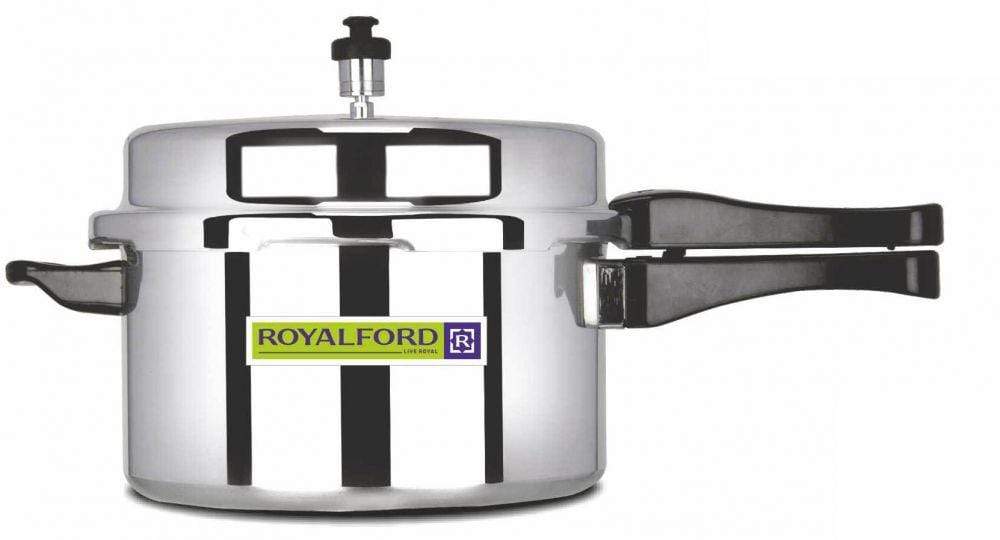 Royalford Home & Kitchen Royalford Aluminum Pressure Cooker (7.5L) - (RF5803)