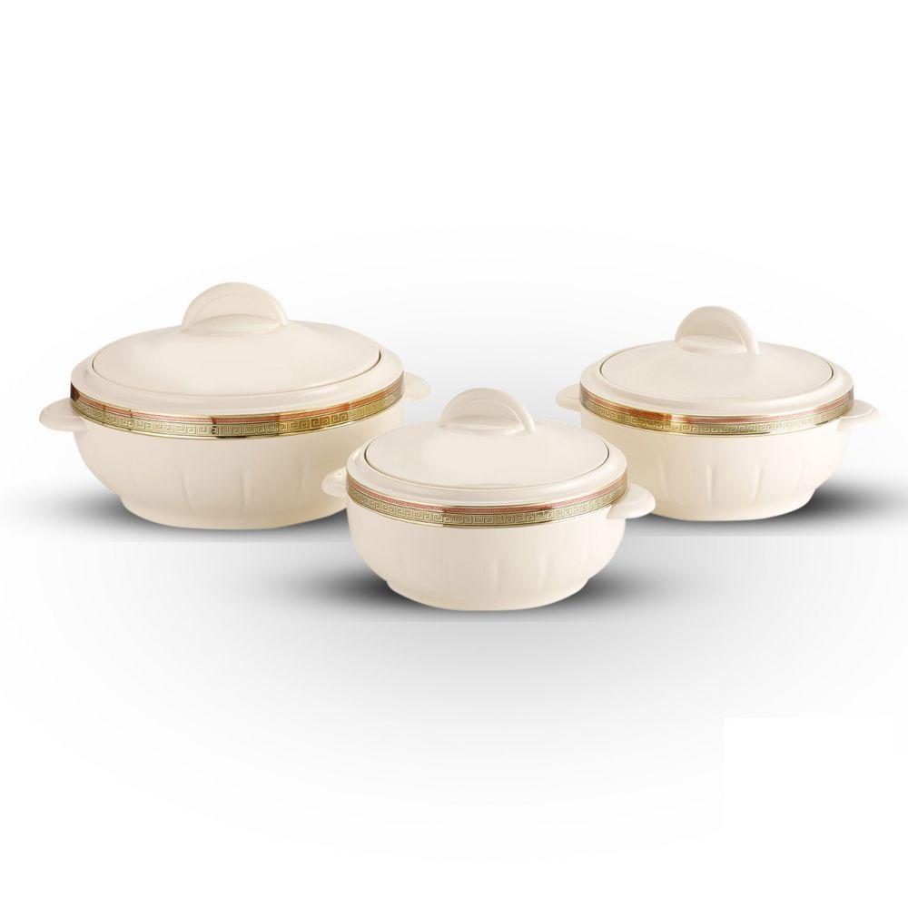 Royalford Home & Kitchen ﻿Royalford Casserole Set (2.5/1.6/1.2)LTR - (RF1643)