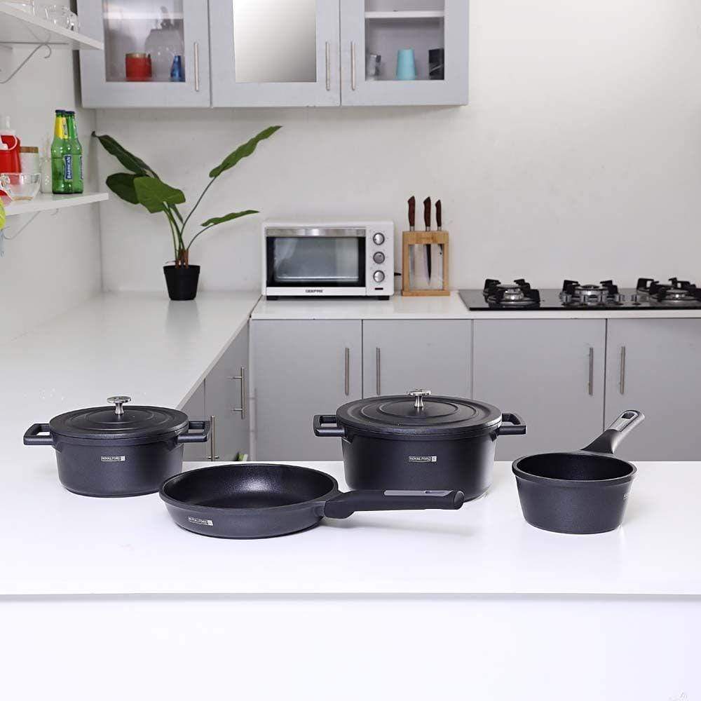 Royalford Home & Kitchen Royalford Cast Aluminium Cookware Set