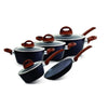 Royalford Home & Kitchen Royalford Delight Cookware Set- Marble Coated - (RF8904)