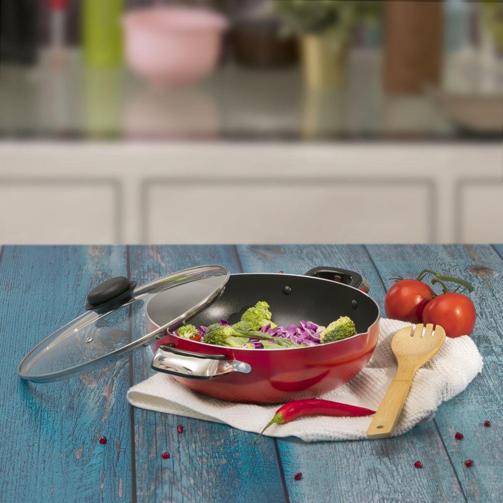 Royalford Home & Kitchen Royalford Non-Stick Wok Pan - (RF324WP26)