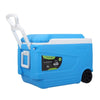 Royalford Outdoor Royalford 45L Insulated Trolley Ice Cooler Box- Blue