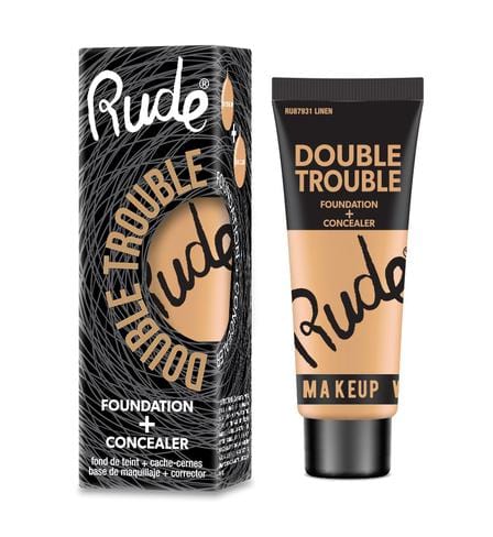 Rude Beauty Rude - Double Trouble Foundation + Concealer