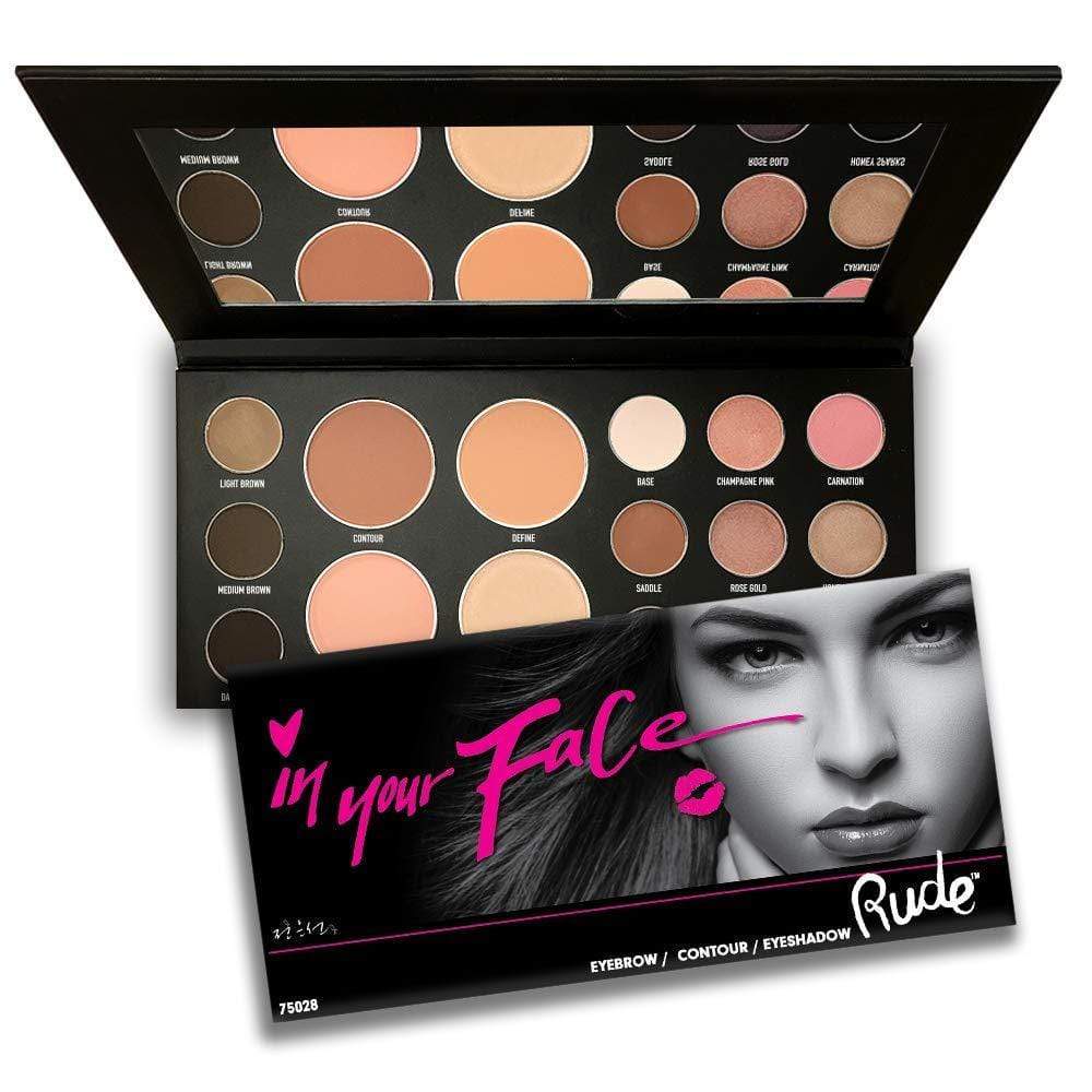 Rude Beauty Rude In Your Face 3-in-1 Palette