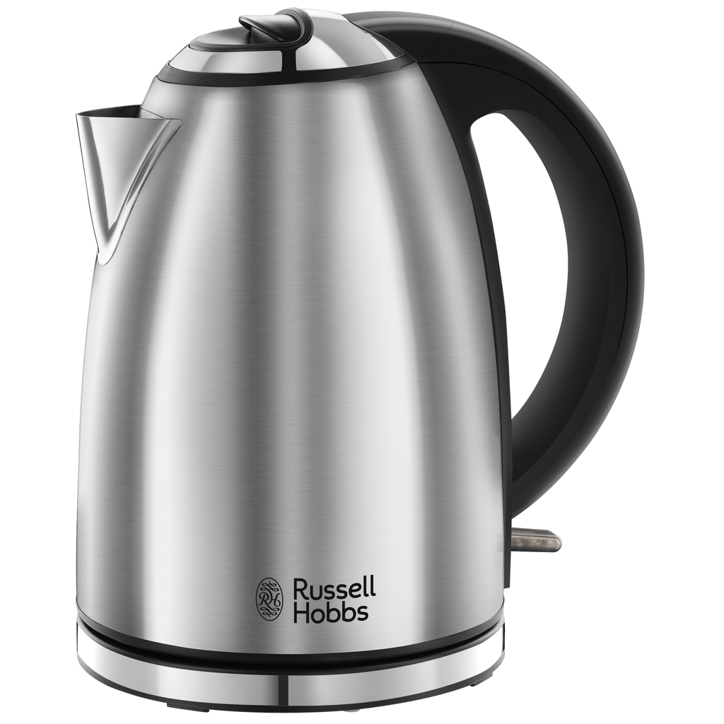 Russell Hobbs 1.7L Henley Brushed Kettle, Silver 23600