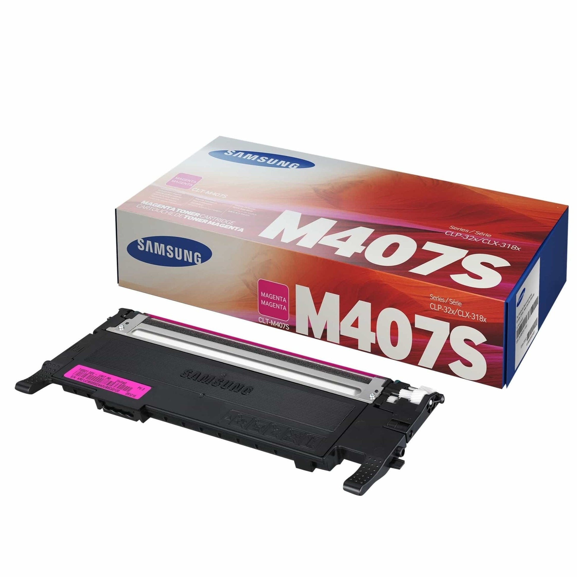 Samsung Electronics Samsung CLT-M407S Magenta Toner Cartridge CLP-32x/CLX-318x