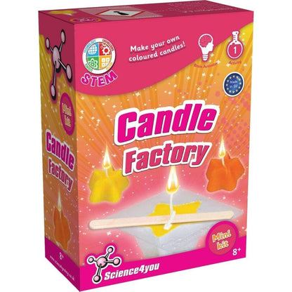 Science for you Toys Science For You Mini Kit Candles Factory