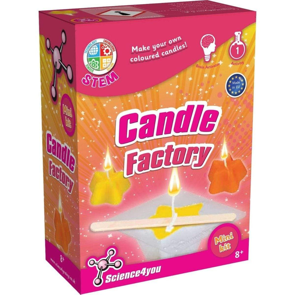 Science for you Toys Science For You Mini Kit Candles Factory