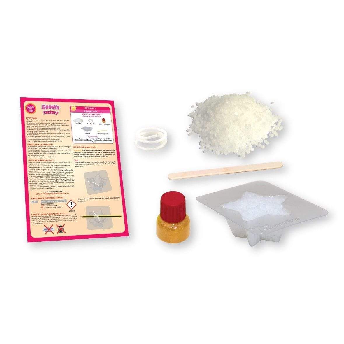 Science for you Toys Science For You Mini Kit Candles Factory