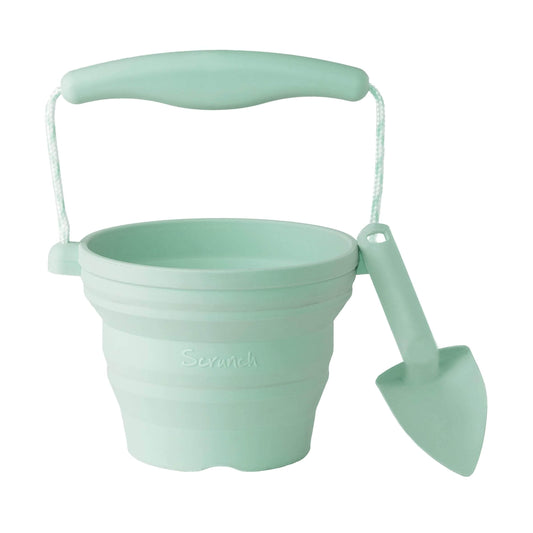 Scrunch Outdoor Scrunch Seedling Pots - Dusty Light Green