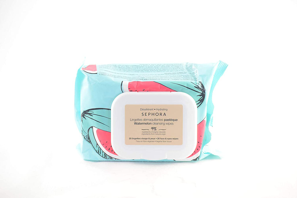 Sephora Beauty SEPHORA COLLECTION Exfoliating Wipes Watermelon 20 face and eye wipes