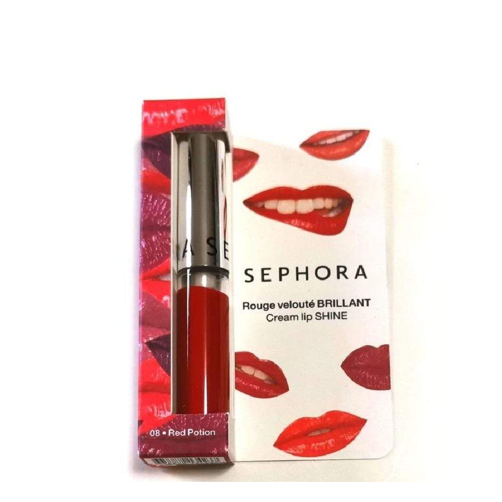 Sephora Beauty Sephora rouge veloute brilliant cream lip shine 08