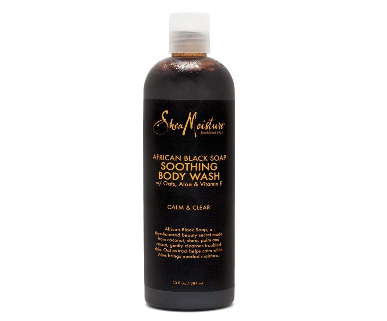 Shea Moisture Beauty Shea Moisture African Black Soap Soothing Body Wash 384ml