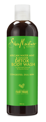 Shea Moisture African Water Mint & Ginger Detox Body Wash 384ml
