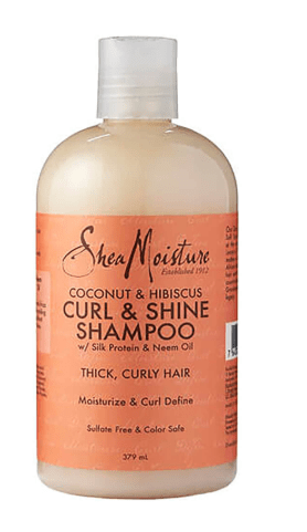 Shea Moisture Coconut & Hibiscus Curl & Shine Shampoo 379ml