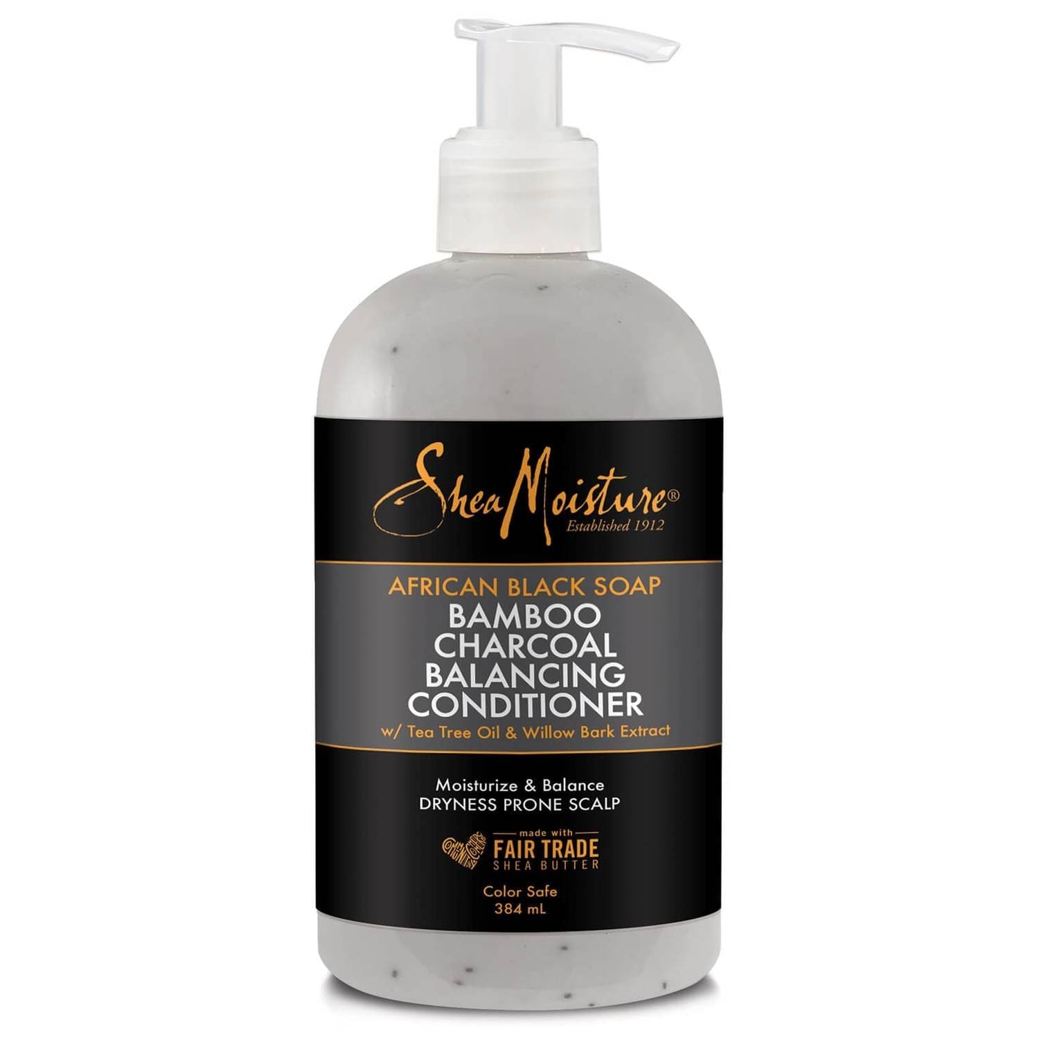 Shea Moisture Beauty SheaMoisture African Black Soap Bamboo Charcoal Conditioner 384ml - Exclusive
