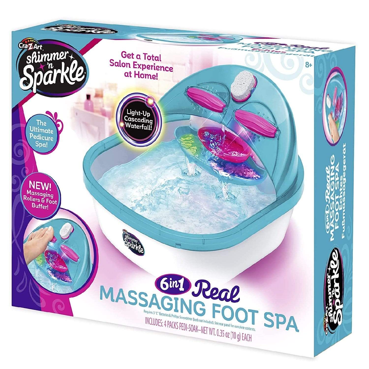 Shimmer N Sparkle Babies Shimmer N Sparkle Real Massaging Foot Spa