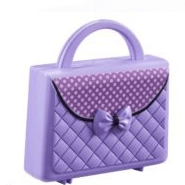 Shimmer N Sparkle Cosmetic Purse Pur