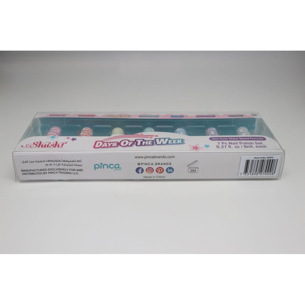 Shush Beauty Shush 7 Days Nail Polish Set