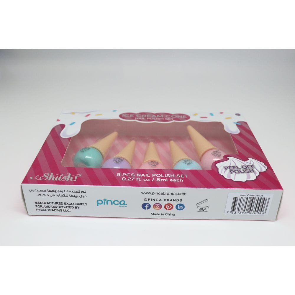 Shush Beauty Shush Ice Cream Water Nail Polish 5pcs