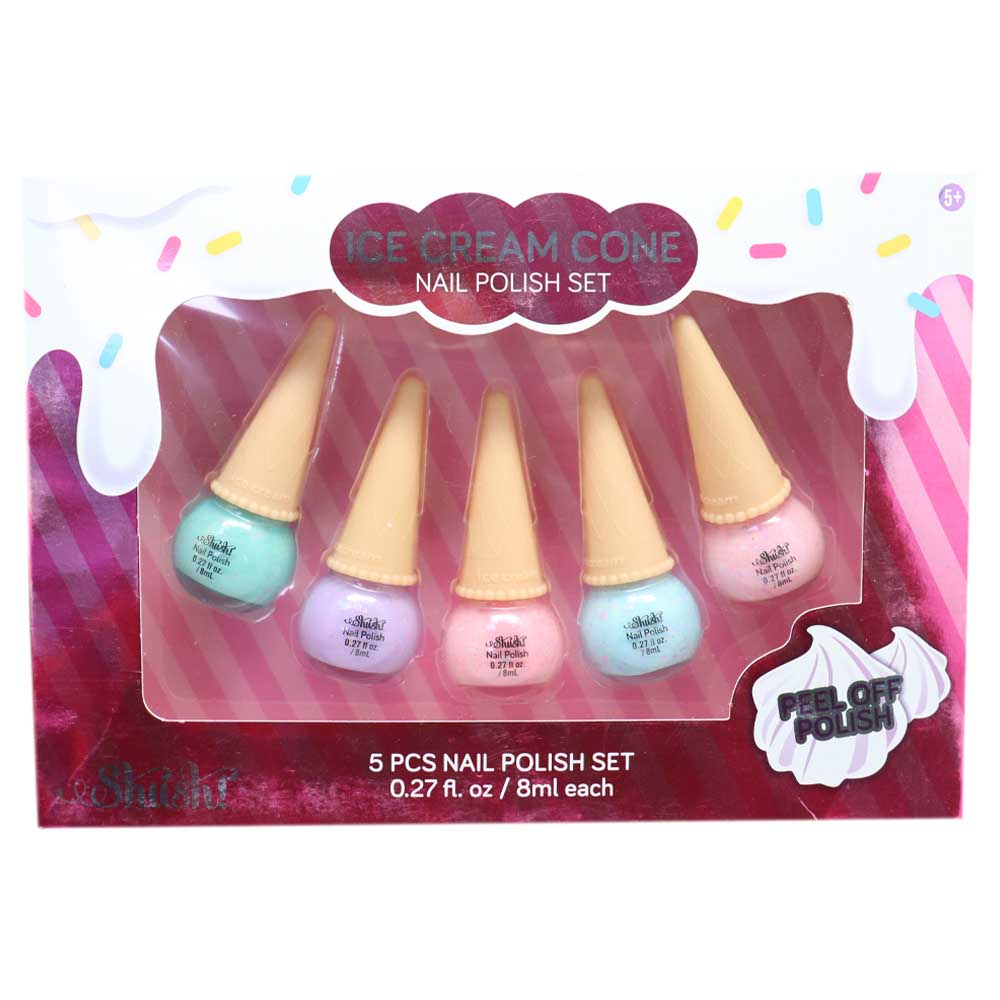 Shush Beauty Shush Ice Cream Water Nail Polish 5pcs