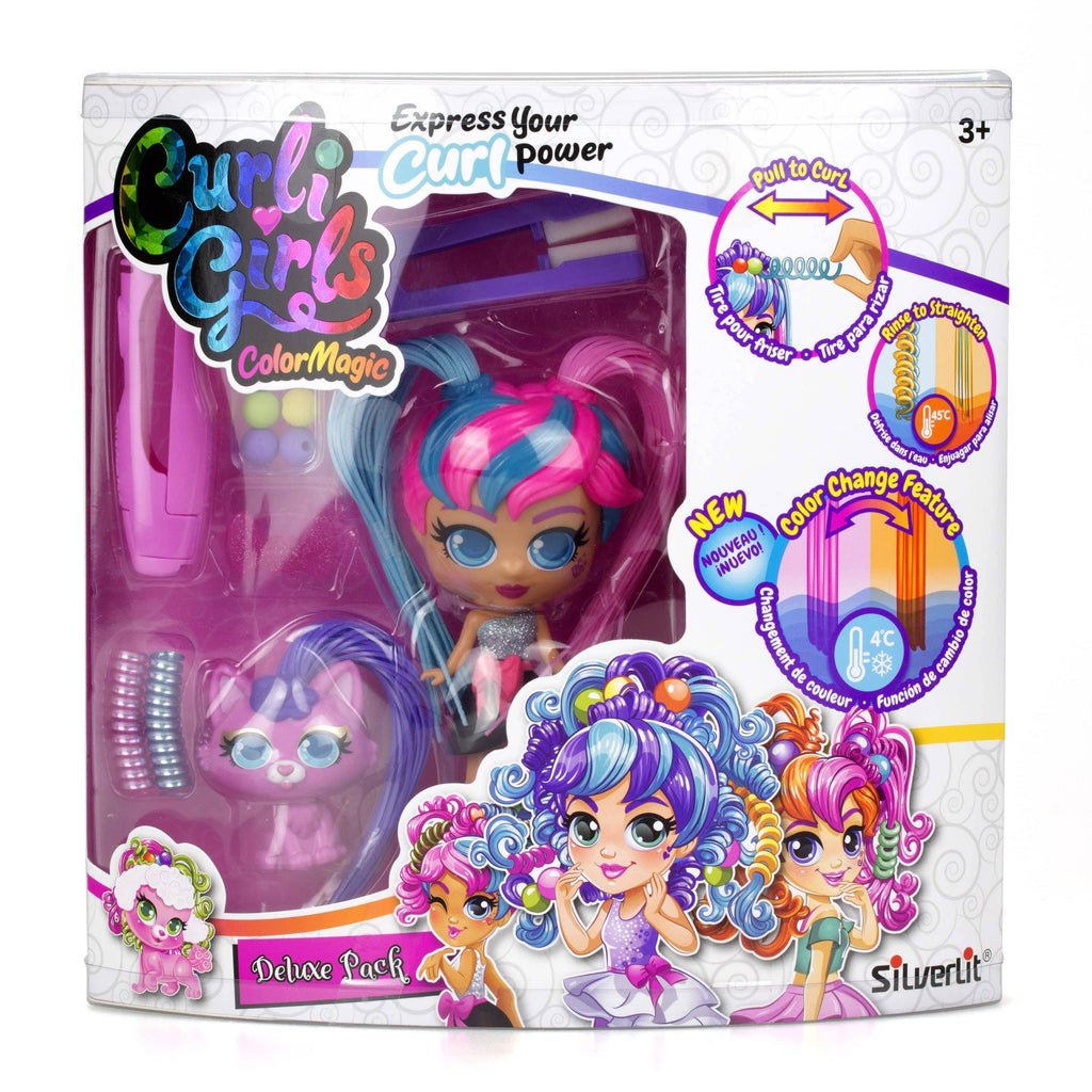 Silverlit Toys CurliGirls Color Change Deluxe Pack Assorted
