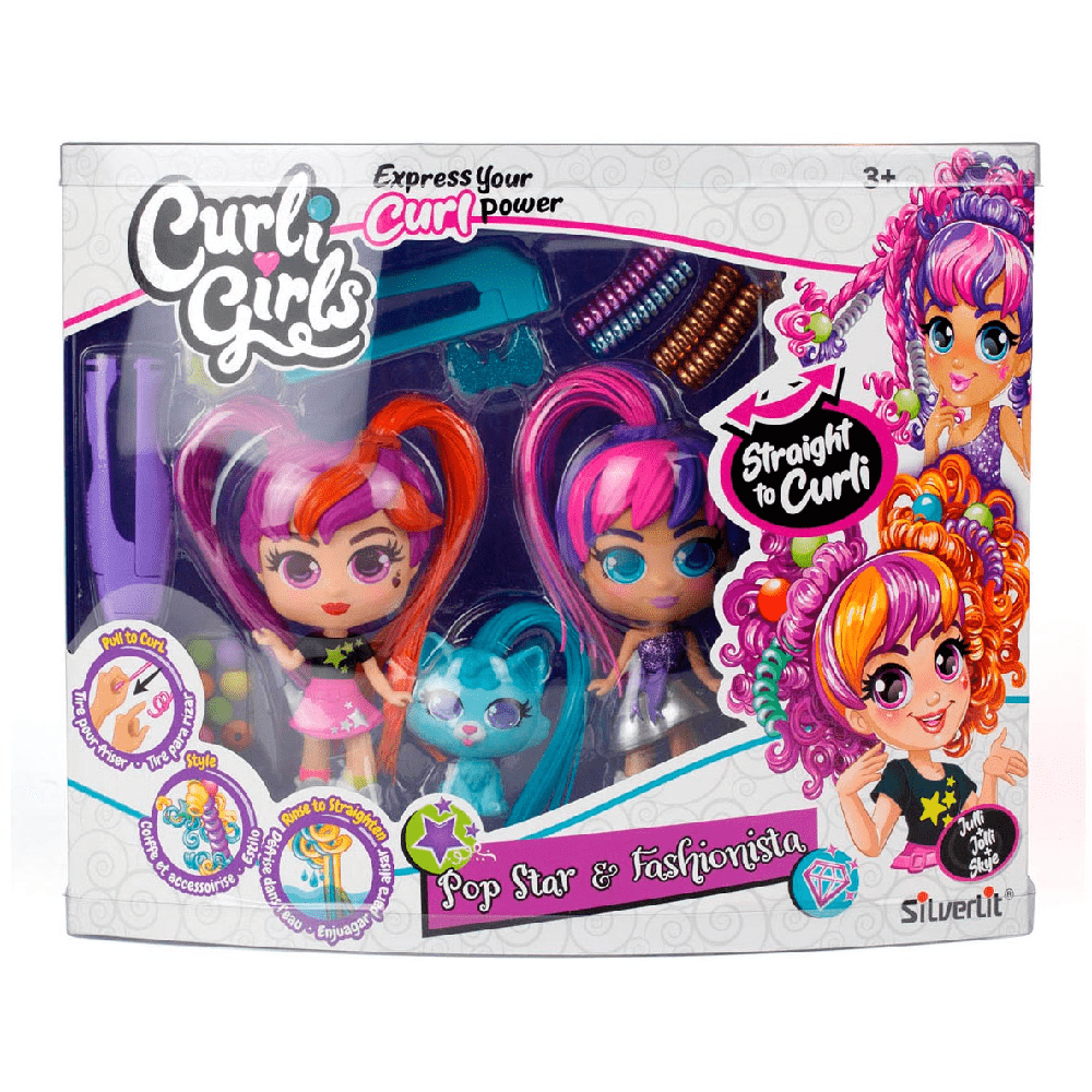 Silverlit Toys Silverlit Curli Girls Dolls & Pets