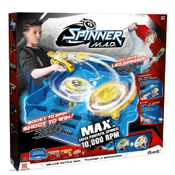 Silverlit Toys Silverlit Spinner M.A.D Deluxe Battle Pack