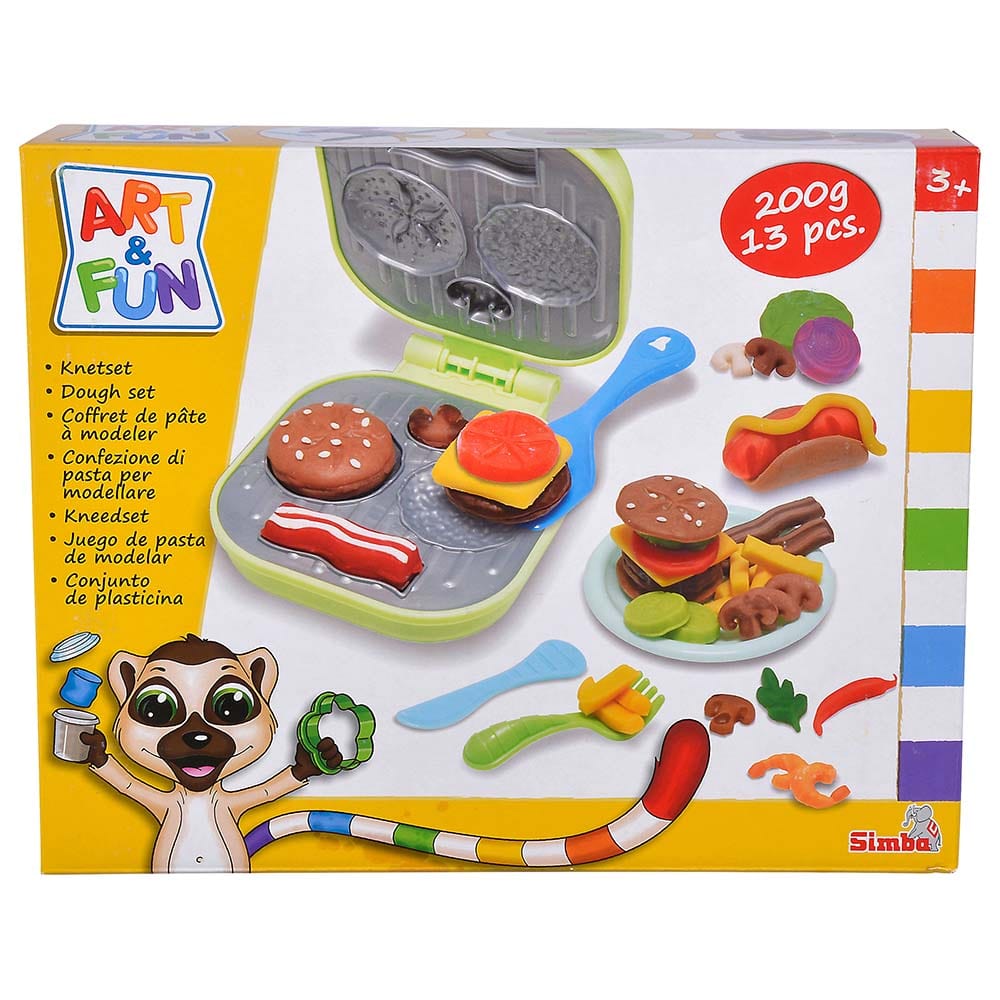 Simba Toys Simba - Art & Fun Dough Set Burger