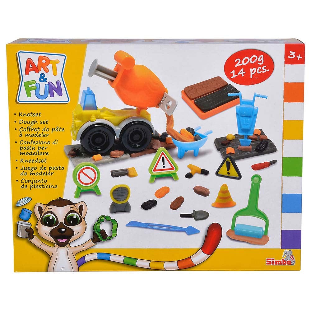 Simba Toys Simba - Art & Fun Dough Set Construction