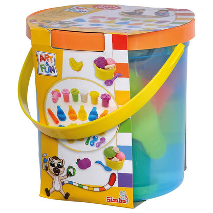 Simba Toys Simba - Art & Fun Dough Set Fruit Bucket
