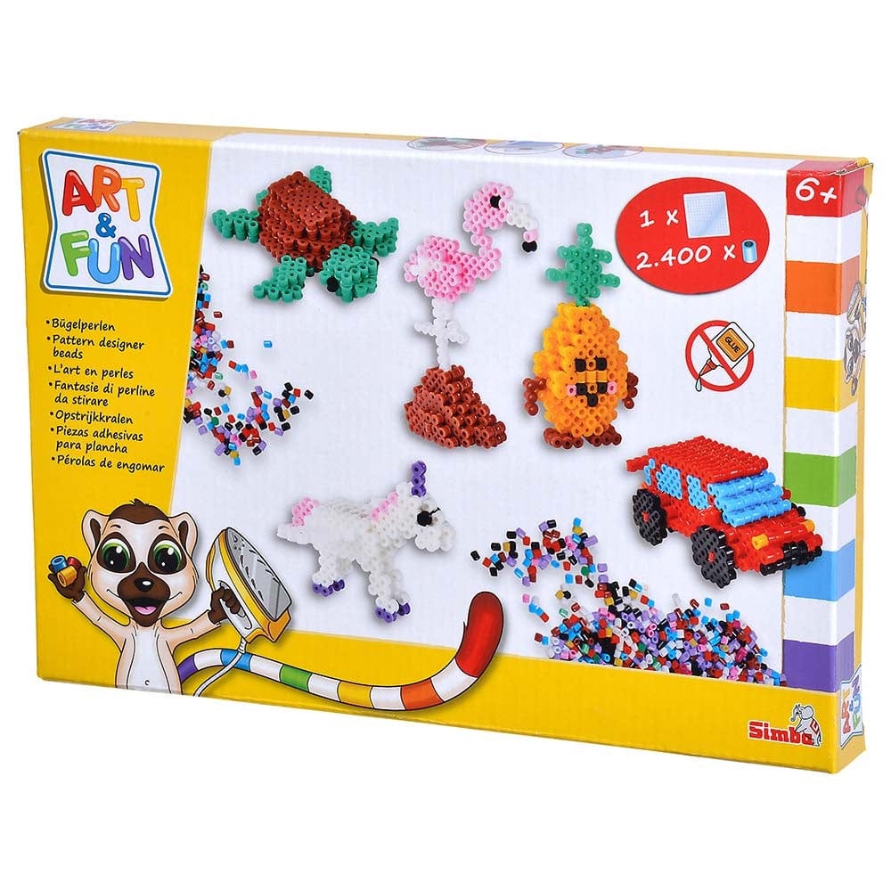 Simba Toys Simba - Art & Fun Ironing Beads 3D