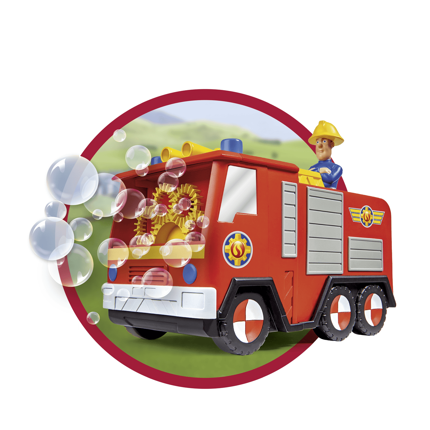 Simba Fireman Sam Bubble Jupiter flitit