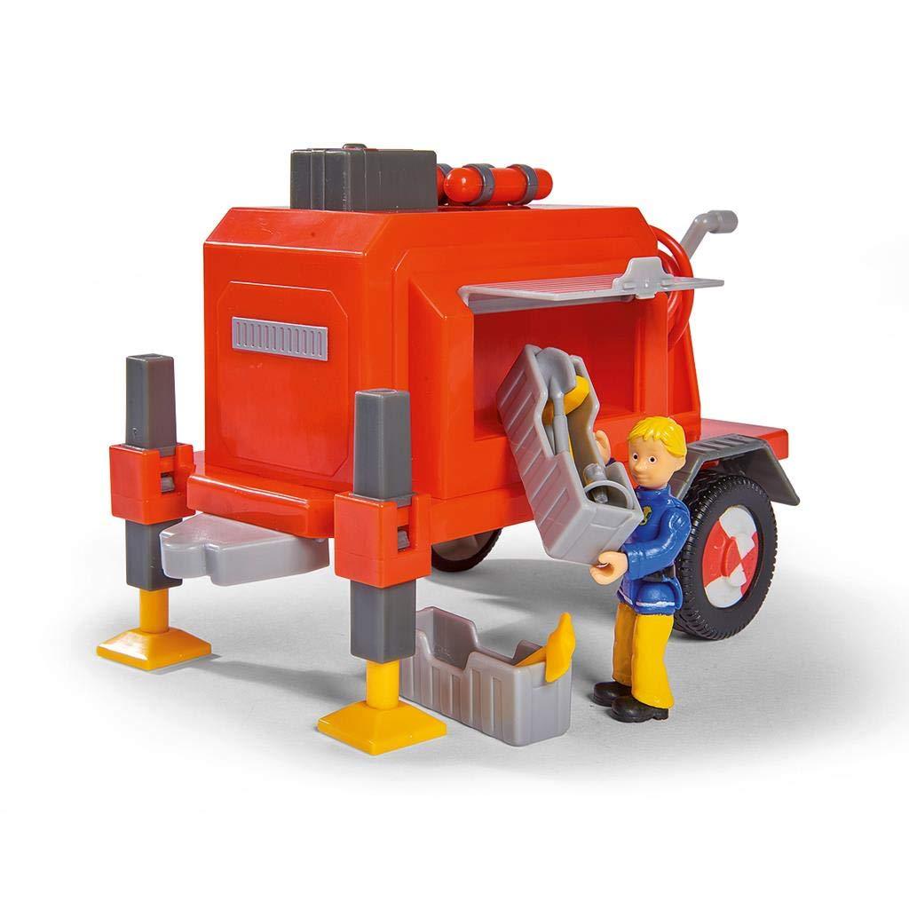Simba Toys Simba - Fireman sam  trailer include 1 figurine